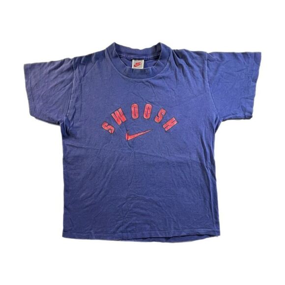 Vintage 80s Nike Swoosh Tee - Picture 1 of 5